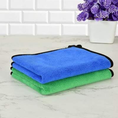 Aroma Towels Microfiber 600 GSM Beach, Hand, Sport, Hair, Face Towel Set(Pack of 2)