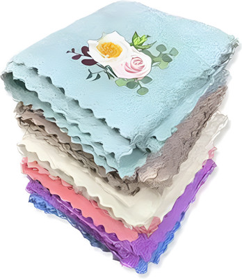 soxsense Microfiber 400 GSM Face, Hand, Sport Towel Set(Pack of 6)