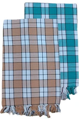 Kesar Store Cotton 200 GSM Bath Towel Set(Pack of 2)