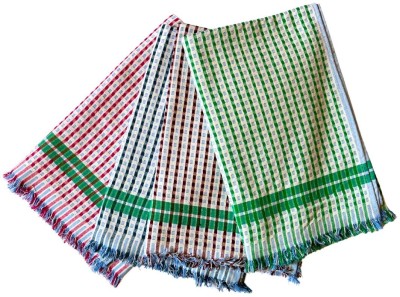 Saagar Tex Cotton 500 GSM Bath Gamcha Set(Pack of 4)