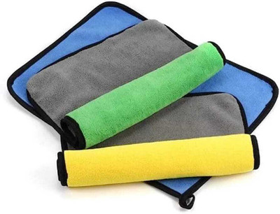 HK Fab Microfiber 800 GSM Hand Towel(Pack of 3)