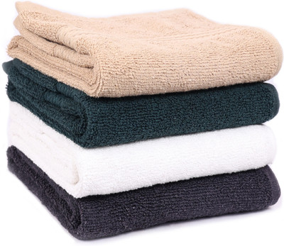 Royal Lush Cotton 600 GSM Hand Towel Set(Pack of 4)