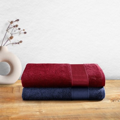 Wakefit Terry Cotton 500 GSM Bath Towel Set(Pack of 2)