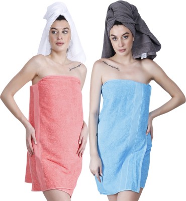 Dollar Cotton 400 GSM Bath Towel Set(Pack of 2)