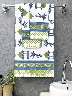 Mafatlal Cotton 250 GSM Bath Towel(Pack of 3)