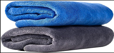 ZEDFIBER Microfiber 400 GSM Bath Towel Set(Pack of 2)