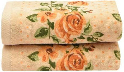 RANGOLI Terry Cotton 450 GSM Hand Towel(Pack of 2)