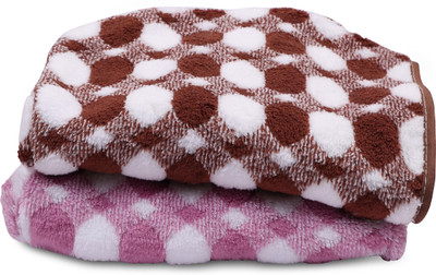 Royal Lush Cotton 600 GSM Hair Towel(Pack of 2)