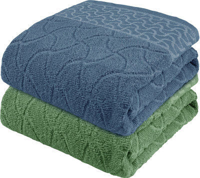 Story@home Terry Cotton 400 GSM Bath Towel Set(Pack of 2)