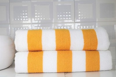 Hornbill Enterprises Cotton 500 GSM Bath, Beach, Face Towel Set(Pack of 2)