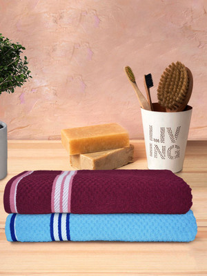 athom TRENDZ Cotton 400 GSM Bath Towel Set(Pack of 2)
