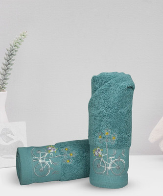 RANGOLI Cotton 540 GSM Hand Towel(Pack of 2)