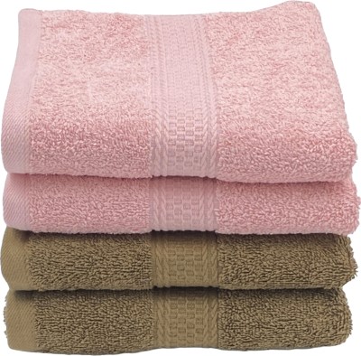 PatPug Cotton 500 GSM Hand Towel(Pack of 4)