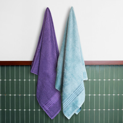 Himeya Cotton 380 GSM Bath Towel(Pack of 2)