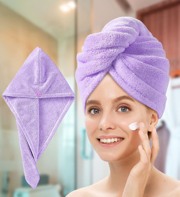 Sunvibe Microfiber 500 GSM Hair, Bath Towel(Pack of 2)