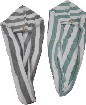 MEHAK CREATION Microfiber 400 GSM Bath Towel Set(Pack of 2)