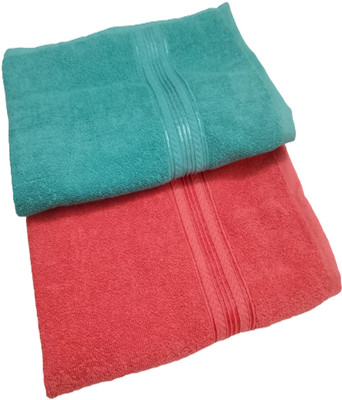 Flipkart SmartBuy Cotton 500 GSM Bath Towel(Pack of 2)