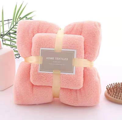 HomeCloud Microfiber 300 GSM Bath, Face, Hair, Hand Towel Set(Pack of 2)