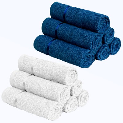 Story@home Cotton 450 GSM Face Towel Set(Pack of 12)