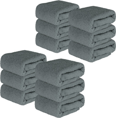 KUBER INDUSTRIES Microfiber 250 GSM Face Towel(Pack of 12)