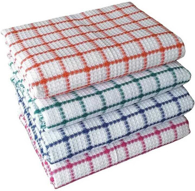 DI Home Tex Cotton 440 GSM Bath, Beach Towel(Pack of 4)
