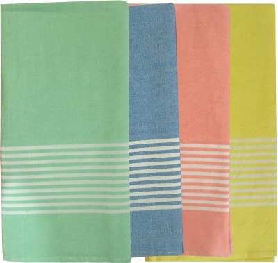 Jaipranav Cotton 280 GSM Bath Towel Set(Pack of 4)