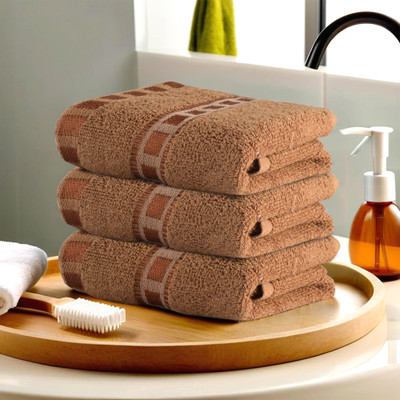 KUBER INDUSTRIES Cotton 250 GSM Face, Hand Towel Set(Pack of 3)