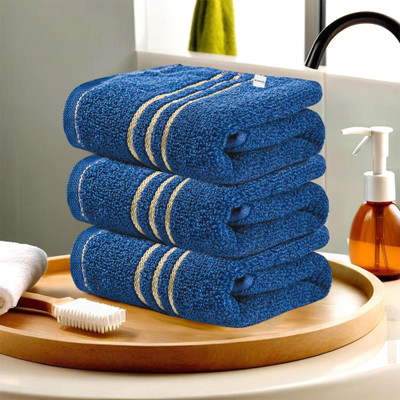 HOMESTIC by Kuber Industries Cotton 350 GSM Face Towel Set(Pack of 3)
