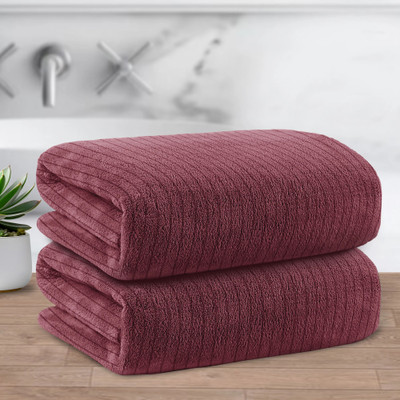 Story@home Microfiber 400 GSM Bath Towel Set(Pack of 2)