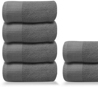 LABHAM Cotton 450 GSM Hand Towel Set(Pack of 6)
