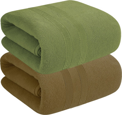 HOUSE OF TERRY Cotton 450 GSM Bath Towel Set(Pack of 2)