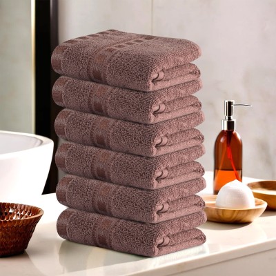 KUBER INDUSTRIES Cotton 250 GSM Face, Hand Towel Set(Pack of 6)