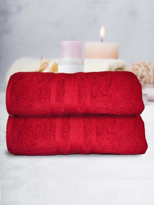 athom TRENDZ Cotton 500 GSM Bath Towel Set(Pack of 2)