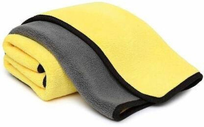 ClickFix Microfiber Vehicle Washing  Cloth(Pack Of 5, 600 GSM)