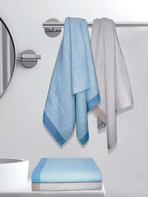 athom TRENDZ Cotton 180 GSM Bath Towel Set(Pack of 4)