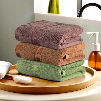 KUBER INDUSTRIES Cotton 250 GSM Face Towel Set(Pack of 3)