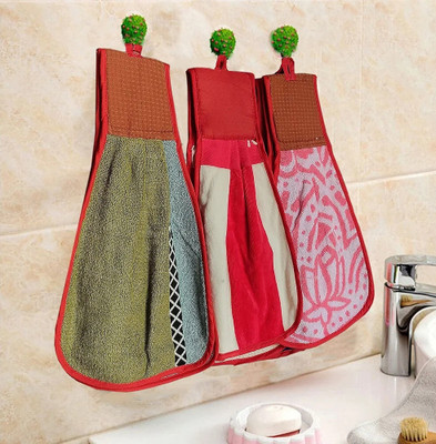 AD COLLECTION Microfiber 400 GSM Hand Towel Set(Pack of 3)
