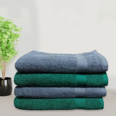 Prezzo Cotton 450 GSM Hand Towel Set(Pack of 4)