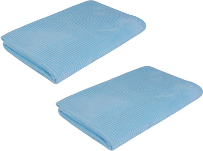 Black Gold Microfiber 300 GSM Bath Towel(Pack of 2)