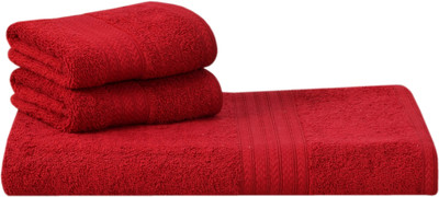 Mafatlal Cotton 450 GSM Bath Towel Set(Pack of 3)