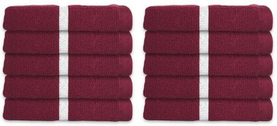 NICKSUN Cotton 400 GSM Face Towel Set(Pack of 10)