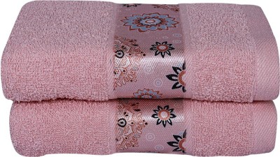 RANGOLI Terry Cotton 450 GSM Hand Towel Set(Pack of 2)