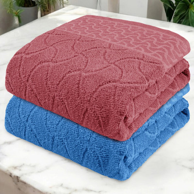 Story@home Terry Cotton 400 GSM Bath Towel Set(Pack of 2)