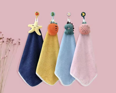 AKDC Microfiber 200 GSM Hand, Face, Hair Towel Set(Pack of 4)