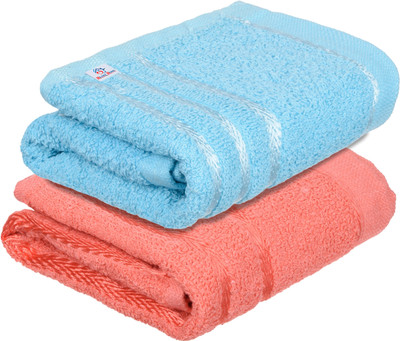 Heart Home Cotton 400 GSM Face, Hand Towel(Pack of 2)