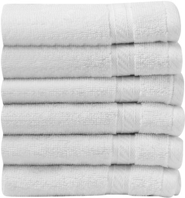 Freshfromloom Cotton 500 GSM Face Towel Set(Pack of 6)
