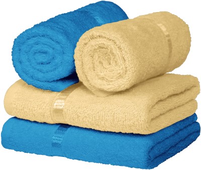 Story@home Terry Cotton 450 GSM Hand Towel Set(Pack of 4)