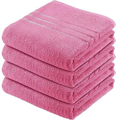 Story@home Cotton 450 GSM Hand Towel Set(Pack of 4)