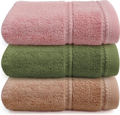 HOUSE OF TERRY Cotton 400 GSM Hand Towel Set(Pack of 3)