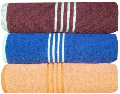 Domi Cotton 270 GSM Bath Towel Set(Pack of 3)